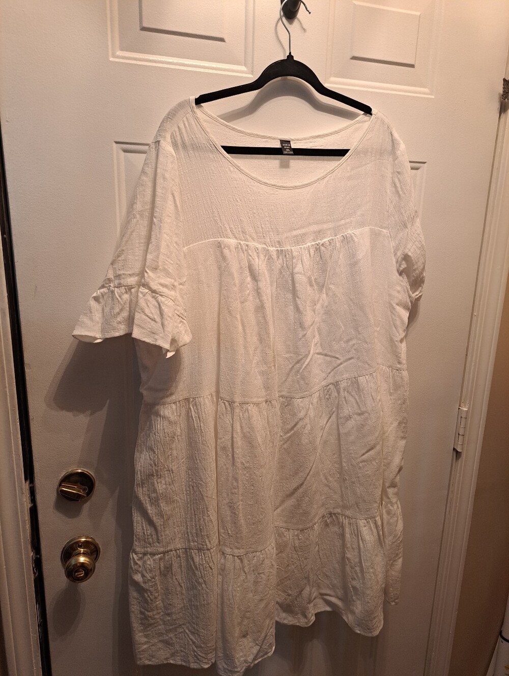 Plus Size Blue Dress *** 4XL SIZE 20 Color White
